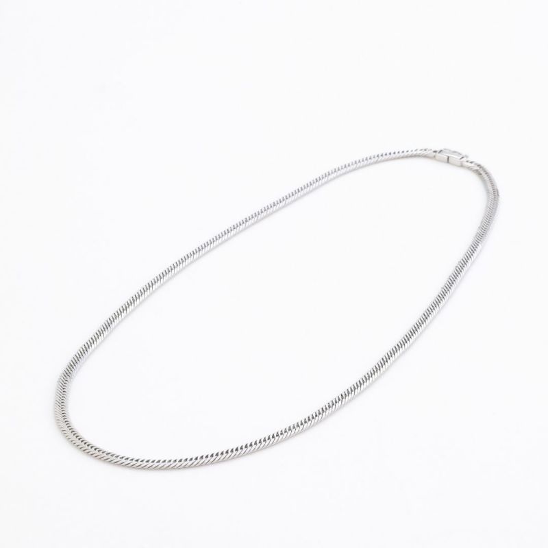 Pt900 喜平ネックレス 8面トリプル 50g 50cm 全体画像
