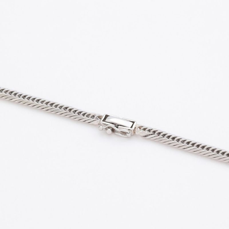 Pt900 喜平ネックレス 8面トリプル 50g 50cm 留め具画像