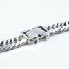 喜平ﾌﾟﾗﾁﾅﾌﾞﾚｽﾚｯﾄ　プラチナ 8面トリプルブレスレット 30ｇ×20㎝　留め具1